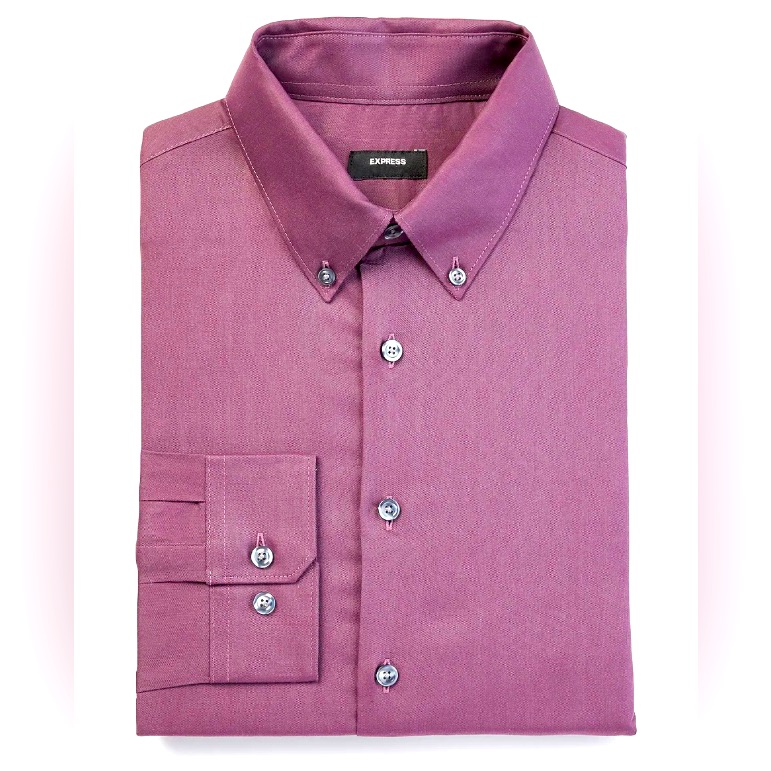 Mauve Button-Down